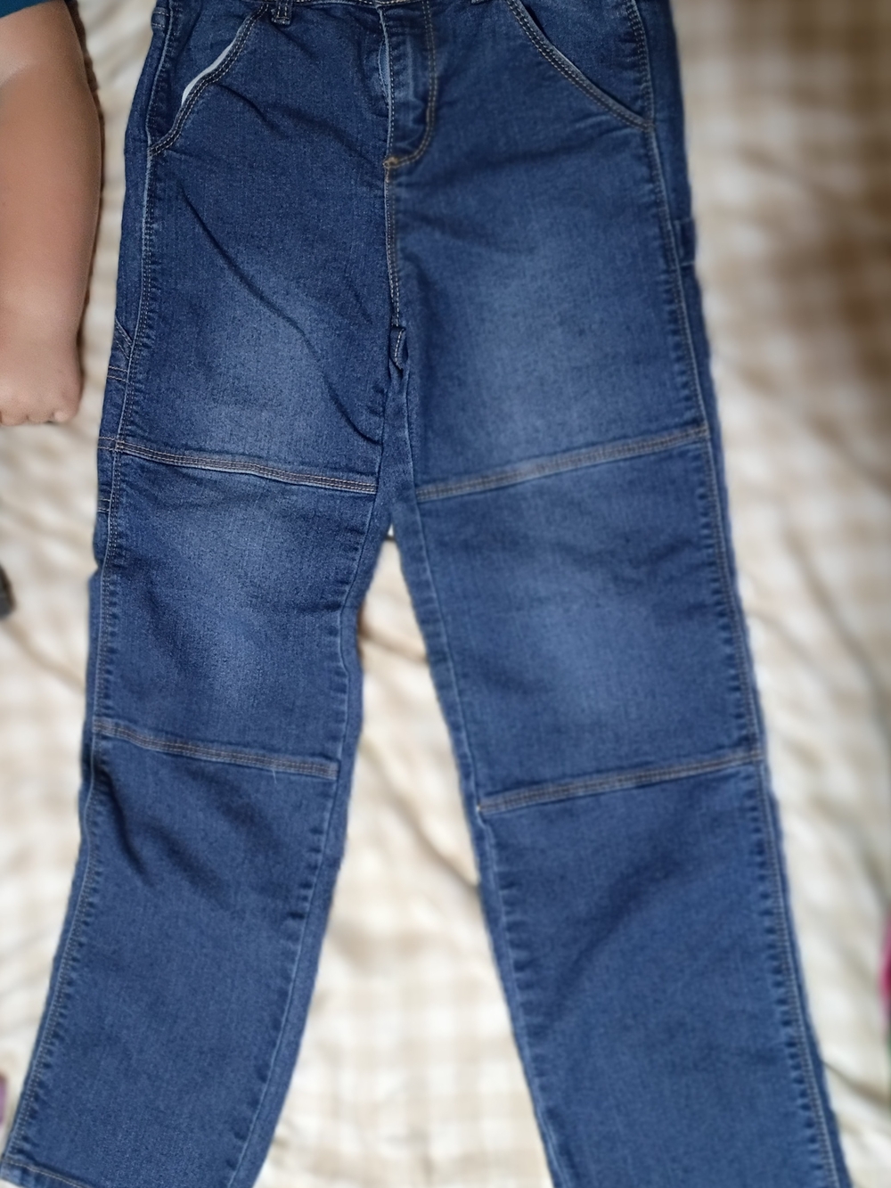 DKNY Straight Leg Boy's Size 8 Jeans in Dark Blue Denim